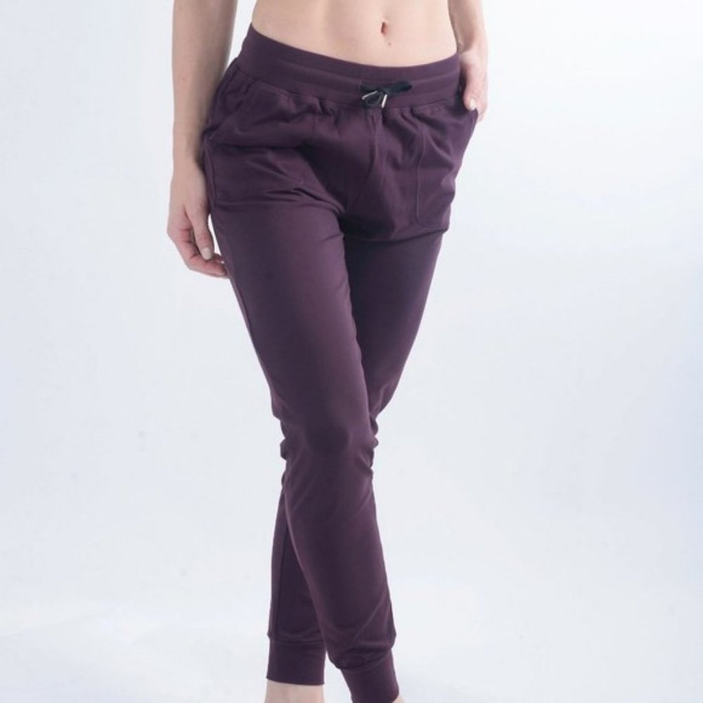 Zyia Active Unwind Joggers Plum XS - Picture 2 of 16